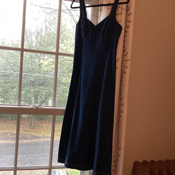 Anthropology Holding Horses denim dress, size 4 - Picture 3 of 6